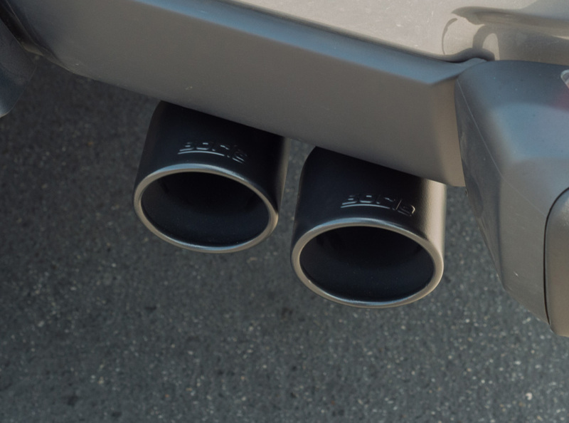 Picture of Borla 2020 Jeep Gladiator JT 3.6L V6 AT/MT AWD 2.75-2in S-Type Catback Ceramic Blk Tailpipe & Tips