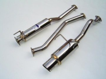 Picture of Invidia 01+ Civic EX 2DR/4DR 60mm (101mm tip) Cat-back Exhaust