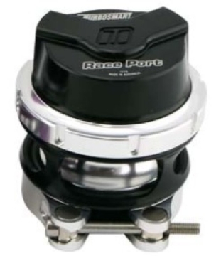 Picture of Turbosmart RacePort Gen-V Universal - Black (No Weld Flange) Female (Green Spring)