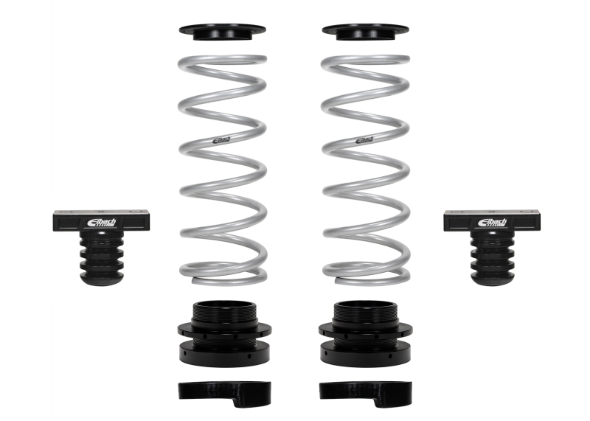 Picture of Pair of Rear Springs + Adjusters + Bump Stop Kit