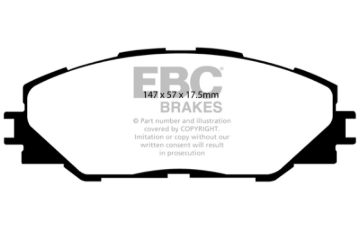 Picture of EBC Redstuff Brake Pad Sets - DP31792C