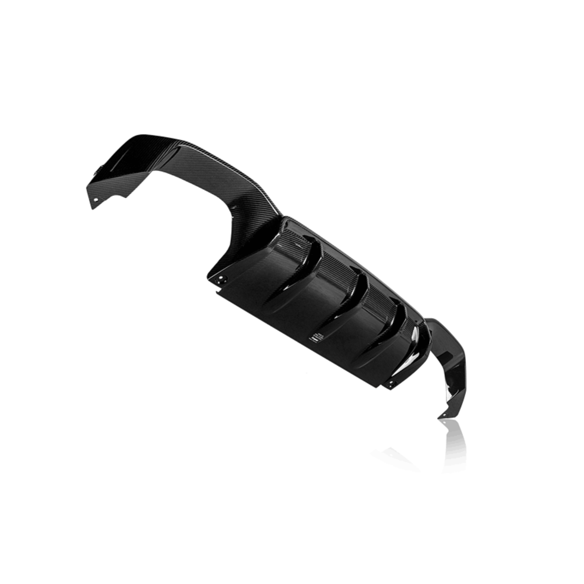 Picture of Akrapovic 2019+ BMW X4M Rear Carbon Fiber Diffuser - High Gloss
