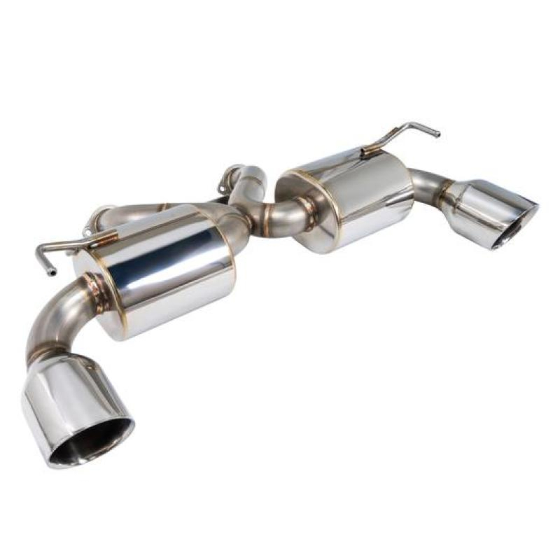 Picture of Remark Nissan 370Z (Z34) V2 Axle Back Exhaust w/Stainless Steel Double Wall Tip