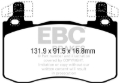 Picture of EBC Greenstuff Brake Pad Sets - DP22356