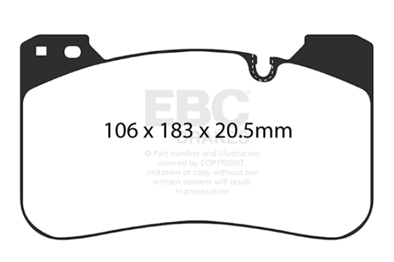 Picture of EBC Redstuff Brake Pad Sets - DP32331C