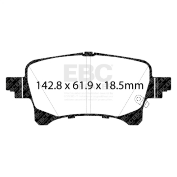 Picture of EBC Yellowstuff Brake Pad Sets - DP43093R