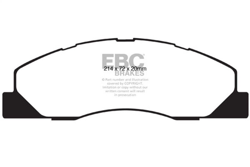 Picture of EBC Extra Duty Brake Pad Sets - ED91847