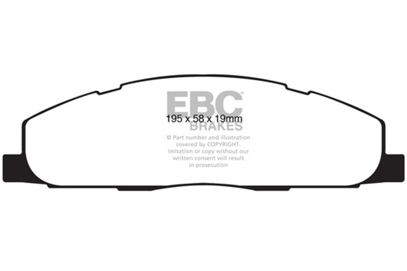 Picture of EBC Yellowstuff Brake Pad Sets - DP41848R