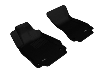 Picture of 3D MAXpider ACE Kagu-Front-Black Floor Mats - L1AD02211509