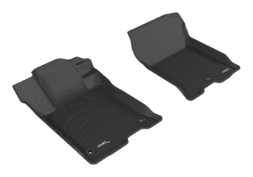 Picture of 3D MAXpider ACE Kagu-Front-Black Floor Mats - L1AC00911509