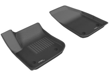 Picture of 3D MAXpider ACE Kagu-Front-Black Floor Mats - L1BC02411509
