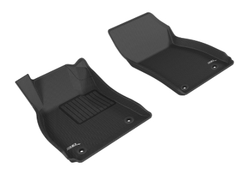 Picture of 3D MAXpider ACE Kagu-Front-Black Floor Mats - L1BC02511509