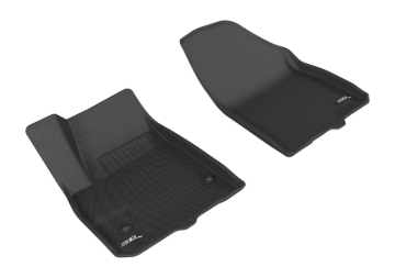 Picture of 3D MAXpider ACE Kagu-Front-Black Floor Mats - L1CD01611509