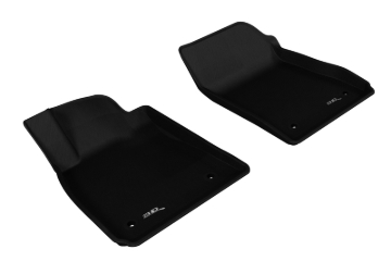 Picture of 3D MAXpider ACE Kagu-Front-Black Floor Mats - L1CH04211509
