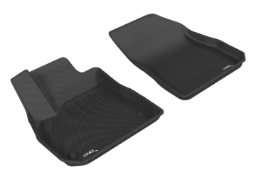 Picture of 3D MAXpider ACE Kagu-Front-Black Floor Mats - L1CH07711509