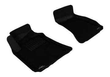 Picture of 3D MAXpider ACE Kagu-Front-Black Floor Mats - L1DG01511509