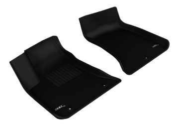 Picture of 3D MAXpider ACE Kagu-Front-Black Floor Mats - L1DG01411509