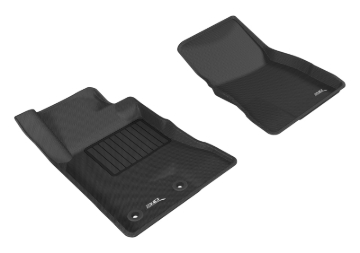 Picture of 3D MAXpider ACE Kagu-Front-Black Floor Mats - L1FR08511509