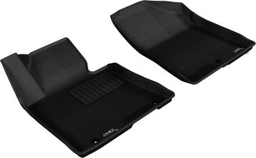 Picture of 3D MAXpider ACE Kagu-Front-Black Floor Mats - L1HY01811509