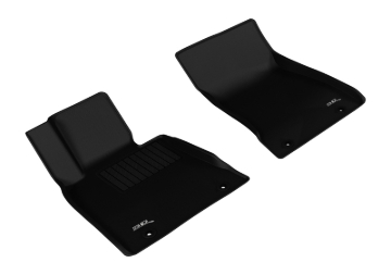 Picture of 3D MAXpider ACE Kagu-Front-Black Floor Mats - L1HY06111509