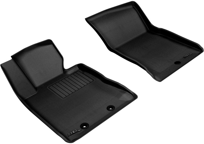 Picture of 3D MAXpider ACE Kagu-Front-Black Floor Mats - L1HY02311509