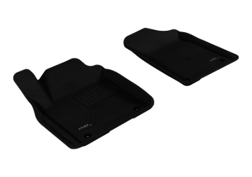 Picture of 3D MAXpider ACE Kagu-Front-Black Floor Mats - L1IN01611509