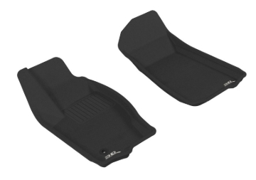 Picture of 3D MAXpider ACE Kagu-Front-Black Floor Mats - L1JP00111509