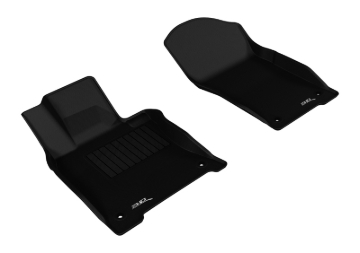 Picture of 3D MAXpider ACE Kagu-Front-Black Floor Mats - L1IN01711509