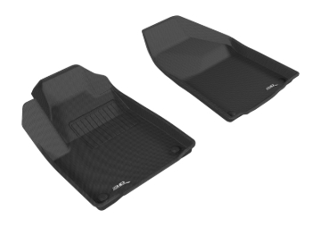 Picture of 3D MAXpider ACE Kagu-Front-Black Floor Mats - L1JP01511509