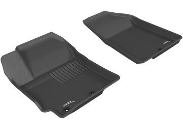 Picture of 3D MAXpider ACE Kagu-Front-Black Floor Mats - L1KA01411509