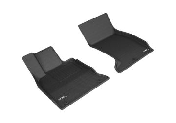 Picture of 3D MAXpider ACE Kagu-Front-Black Floor Mats - L1KA04511509