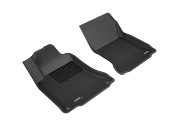 Picture of 3D MAXpider ACE Kagu-Front-Black Floor Mats - L1MB04111509