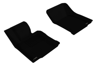 Picture of 3D MAXpider ACE Kagu-Front-Black Floor Mats - L1MN00611509