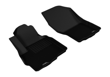 Picture of 3D MAXpider ACE Kagu-Front-Black Floor Mats - L1MT03611509