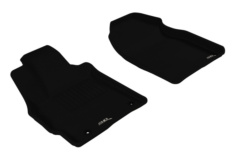 Picture of 3D MAXpider ACE Kagu-Front-Black Floor Mats - L1MZ01611509