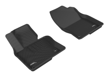 Picture of 3D MAXpider ACE Kagu-Front-Black Floor Mats - L1MZ05811509