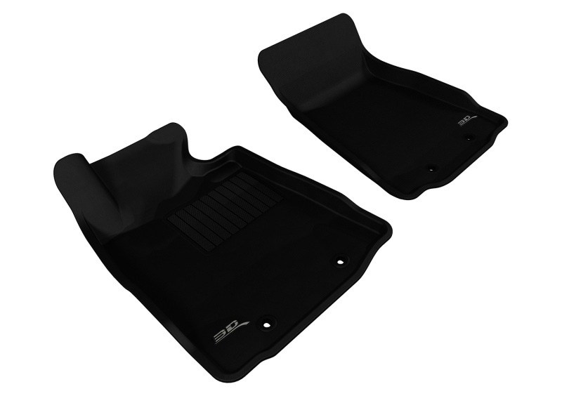 Picture of 3D MAXpider ACE Kagu-Front-Black Floor Mats - L1NS03811509
