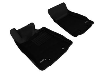 Picture of 3D MAXpider ACE Kagu-Front-Black Floor Mats - L1NS03811509