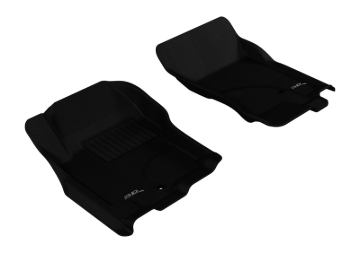 Picture of 3D MAXpider ACE Kagu-Front-Black Floor Mats - L1NS06511509