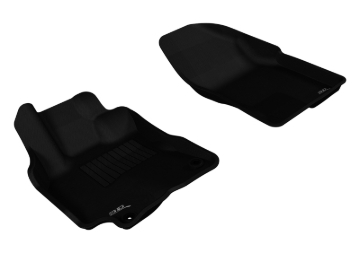 Picture of 3D MAXpider ACE Kagu-Front-Black Floor Mats - L1PA00111509
