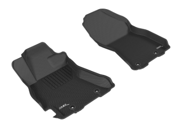 Picture of 3D MAXpider ACE Kagu-Front-Black Floor Mats - L1SB01311509