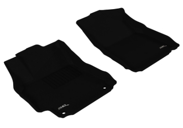 Picture of 3D MAXpider ACE Kagu-Front-Black Floor Mats - L1TY08611509