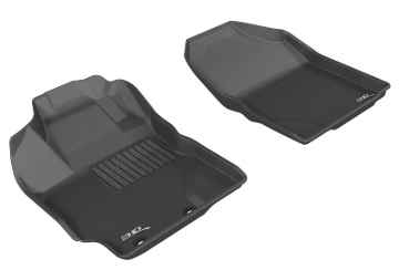 Picture of 3D MAXpider ACE Kagu-Front-Black Floor Mats - L1TY10811509