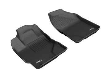 Picture of 3D MAXpider ACE Kagu-Front-Black Floor Mats - L1TY24211509