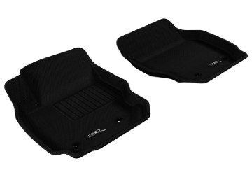 Picture of 3D MAXpider ACE Kagu-Front-Black Floor Mats - L1VV00211509