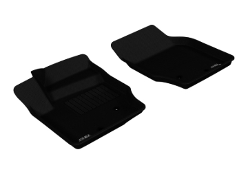 Picture of 3D MAXpider ACE Kagu-Front-Black Floor Mats - L1VV00411509