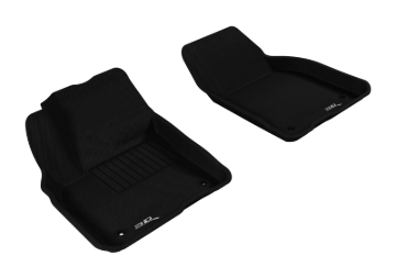 Picture of 3D MAXpider ACE Kagu-Front-Black Floor Mats - L1VV00711509