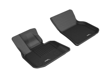 Picture of 3D MAXpider ACE Kagu-Front-Black Floor Mats - L1BM09211509