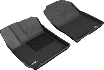 Picture of 3D MAXpider ACE Kagu-Front-Black Floor Mats - L1HY09211509
