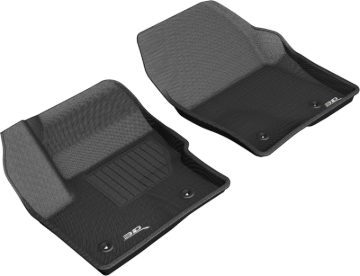 Picture of 3D MAXpider ACE Kagu-Front-Black Floor Mats - L1LC00911509